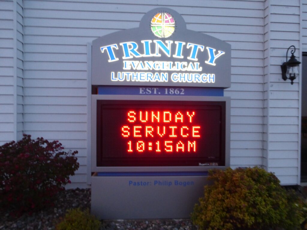 Church sign