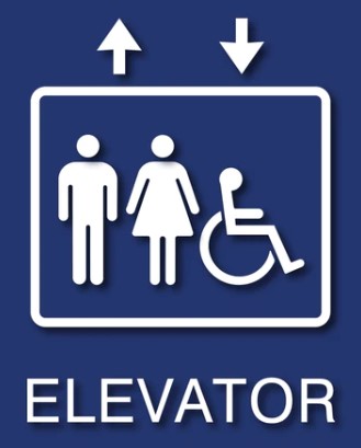 Elevator sign